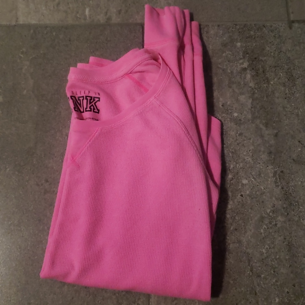 Pink long John shirt - Picture 2 of 4